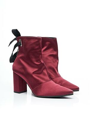 Bottines/Boots rouge ROBERT CLERGERIE pour femme
