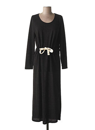 Robe pull noir DROLATIC pour femme