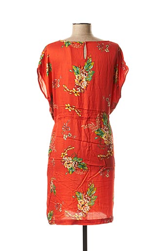 robe orange la fee maraboutee