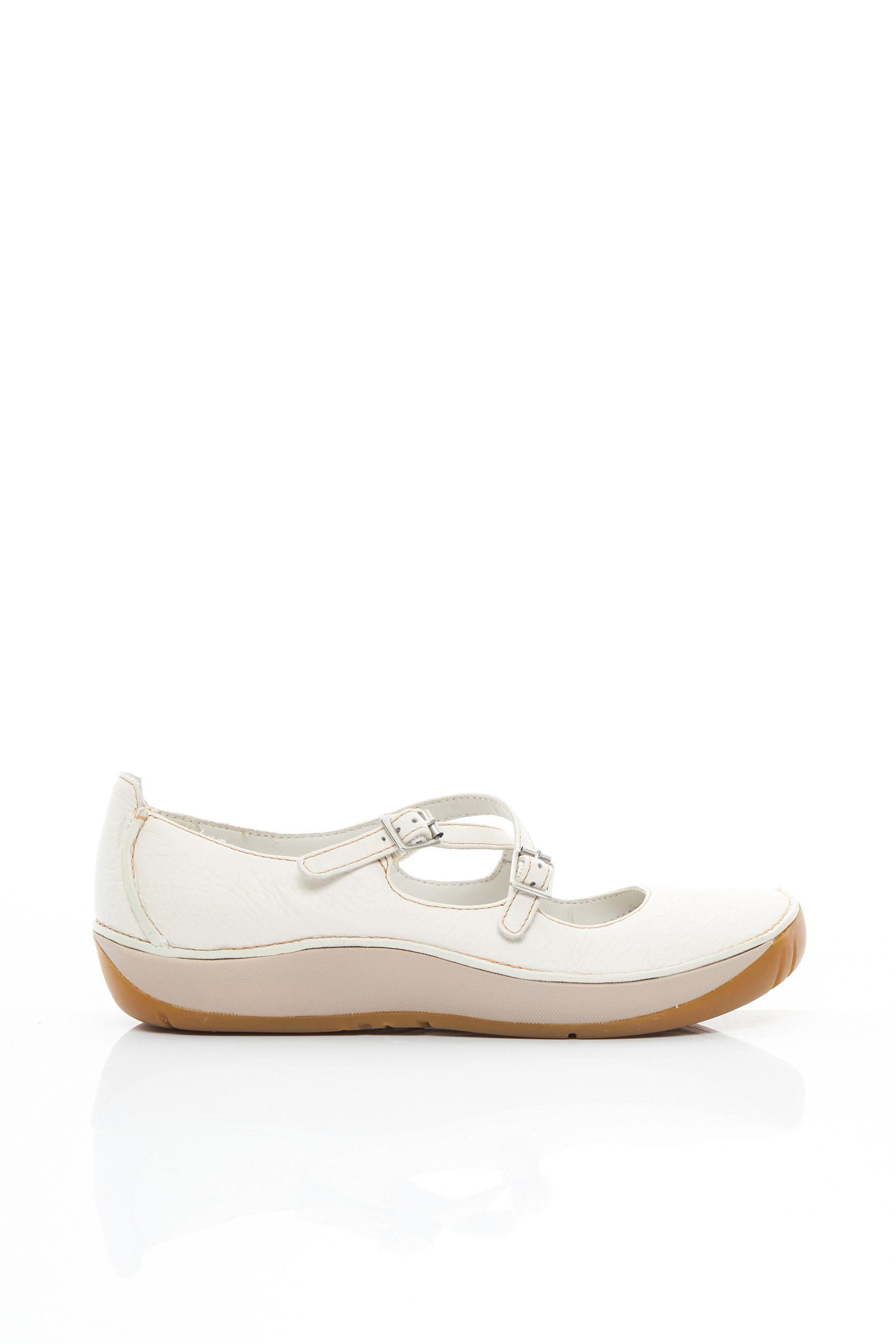 Clarks Chaussures Confort Femme De Couleur Blanc En Destockage  1642140-blanc0 - Modz