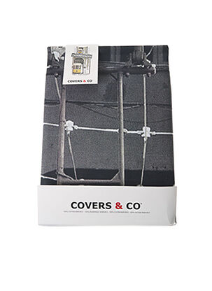 Parure de lit gris COVERS & CO pour unisexe