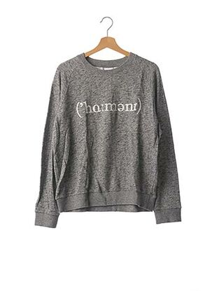 Sweat-shirt gris HARMONY pour femme