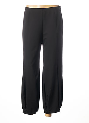 Pantalon casual noir LAUREN VIDAL pour femme