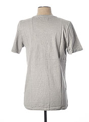 T-shirt manches courtes gris JACK & JONES pour homme seconde vue