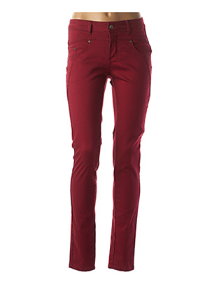 Pantalon casual rouge JENSEN pour femme