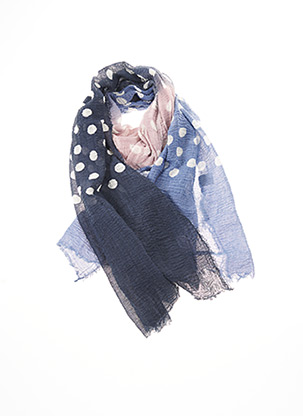 Foulard bleu CODELLO pour femme
