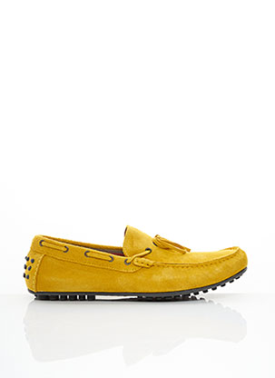 Chaussures bâteau jaune MARVIN&CO pour homme