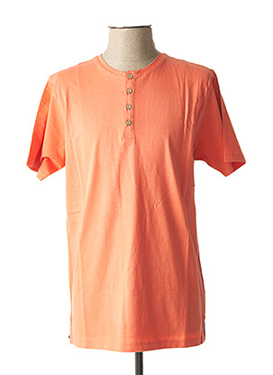 T-shirt manches courtes orange SORBINO pour homme