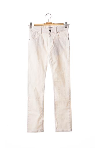 Jeans coupe slim blanc MARESE pour fille