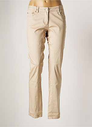 Pantalon droit beige LPB pour femme