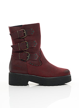 Bottines/Boots rouge COOLWAY pour femme