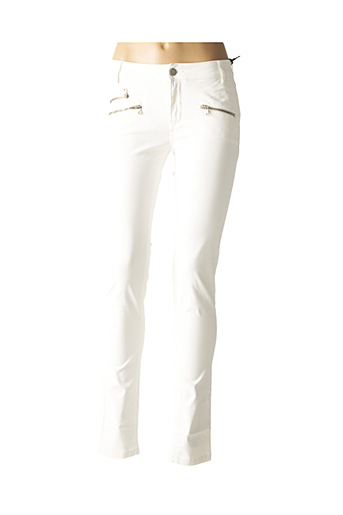 Pantalon casual blanc ZAPA pour femme