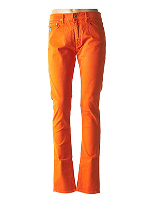 Pantalon casual orange APRIL 77 pour homme