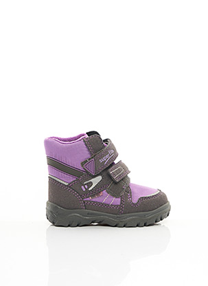 Bottines/Boots violet SUPER FIT pour fille