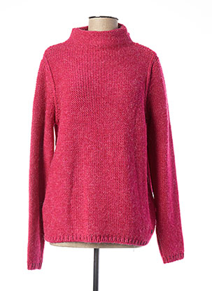 Pull col cheminée rose MUSTANG pour femme