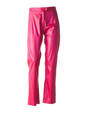 Pantalon casual rose FILLE DU SUD pour femme