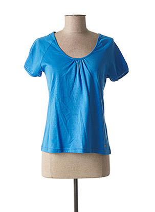 T-shirt manches courtes bleu ARMOR LUX pour femme