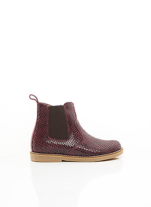 Bottines/Boots rouge FRODDO pour fille