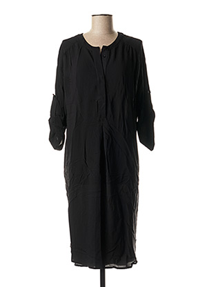 Robe mi-longue noir SUMMUM pour femme