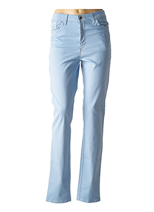 Pantalon slim bleu WALTRON pour femme