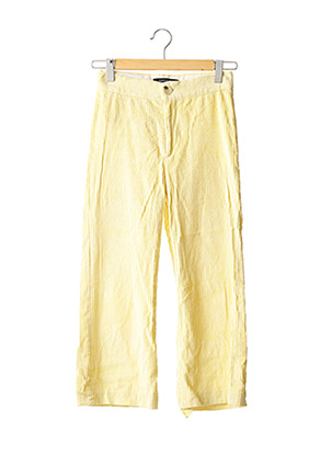 Pantalon jaune ZARA pour femme