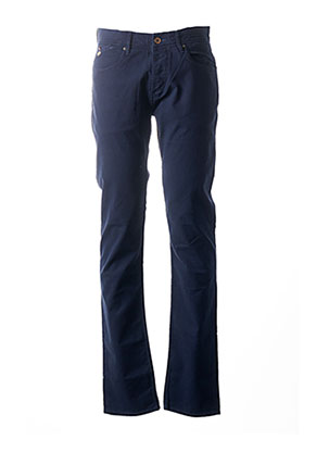 Pantalon droit bleu SALSA pour homme