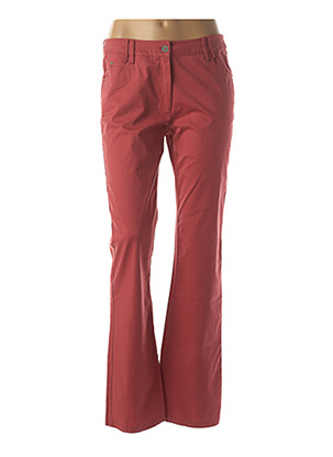 Pantalon casual rouge JAC JAC pour femme
