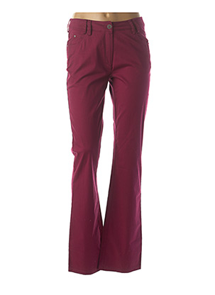 Pantalon casual violet JAC JAC pour femme
