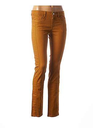 Pantalon slim jaune COUTURIST pour femme