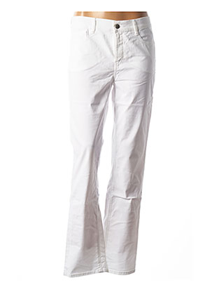 Jeans coupe droite blanc COUTURIST pour femme