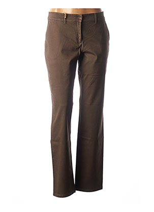 Pantalon casual marron COUTURIST pour femme