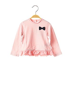 T-shirt manches longues rose CHICCO pour fille