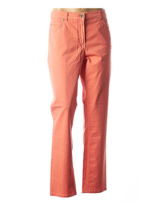 Pantalon slim orange GELCO pour femme