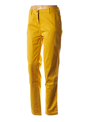 Pantalon chic jaune PAKO LITTO pour femme