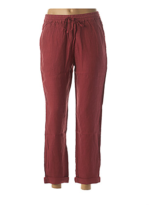 Pantalon droit rouge HARRIS WILSON pour femme