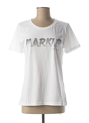 T-shirt blanc MARKUP pour femme