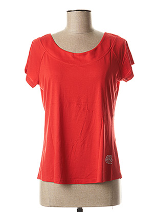 T-shirt rouge DIVAS pour femme