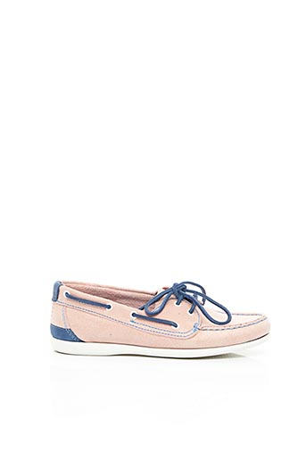 Tbs Chaussures Bateau Femme De Couleur Rose En Destockage 1732989-rose00 -  Modz