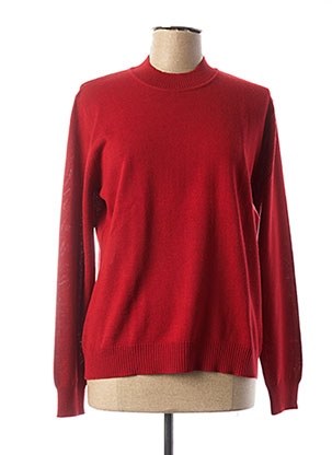 Pull col rond rouge DANEVA pour femme