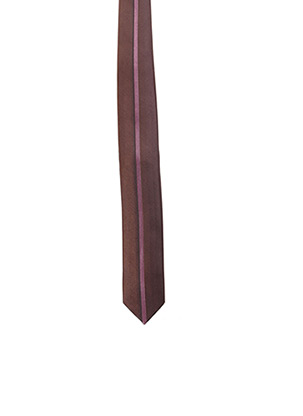 Cravate marron ELIOS pour homme