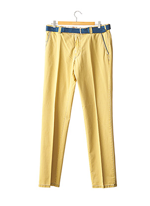 Pantalon droit jaune MEYER pour homme