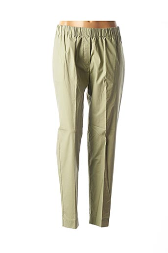 Pantalon casual vert ROSSO 35 pour femme