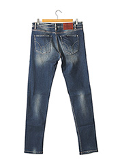Jeans coupe slim bleu SERGE BLANCO pour homme seconde vue