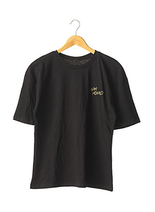 T-shirt manches courtes noir APM MONACO pour femme