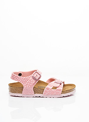Sandales/Nu pieds rose BIRKENSTOCK pour fille