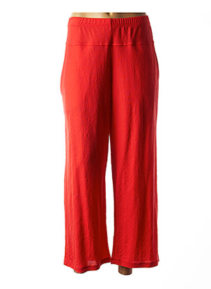 Pantalon large rouge G!OZE pour femme