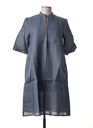 Robe mi-longue bleu 119 pour femme