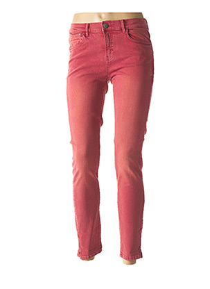 Jeans skinny rouge YAYA pour femme