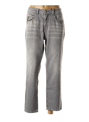 Jeans coupe droite gris FREEMAN T.PORTER pour femme