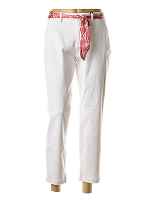 Pantalon casual blanc FREEMAN T.PORTER pour femme